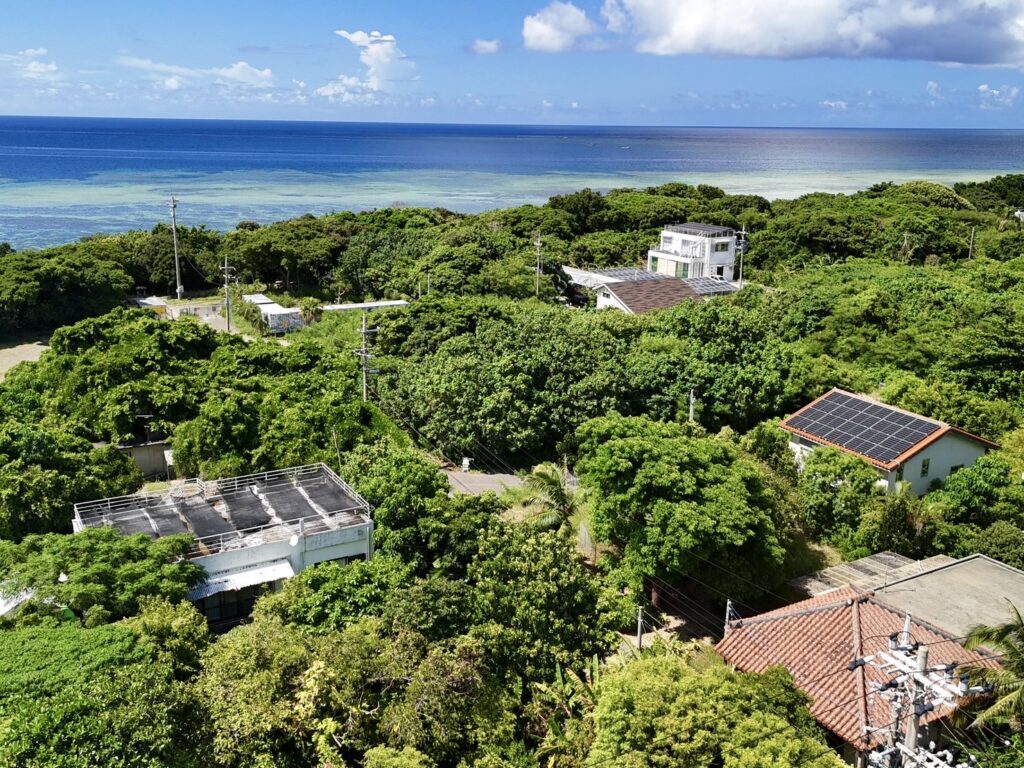 石垣島不動産　売却　売買　土地　建物　マンション　収益物件　投資物件　リゾート用地　事業用地　上空写真